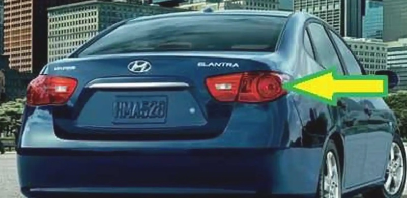 Задняя фара от Hyundai